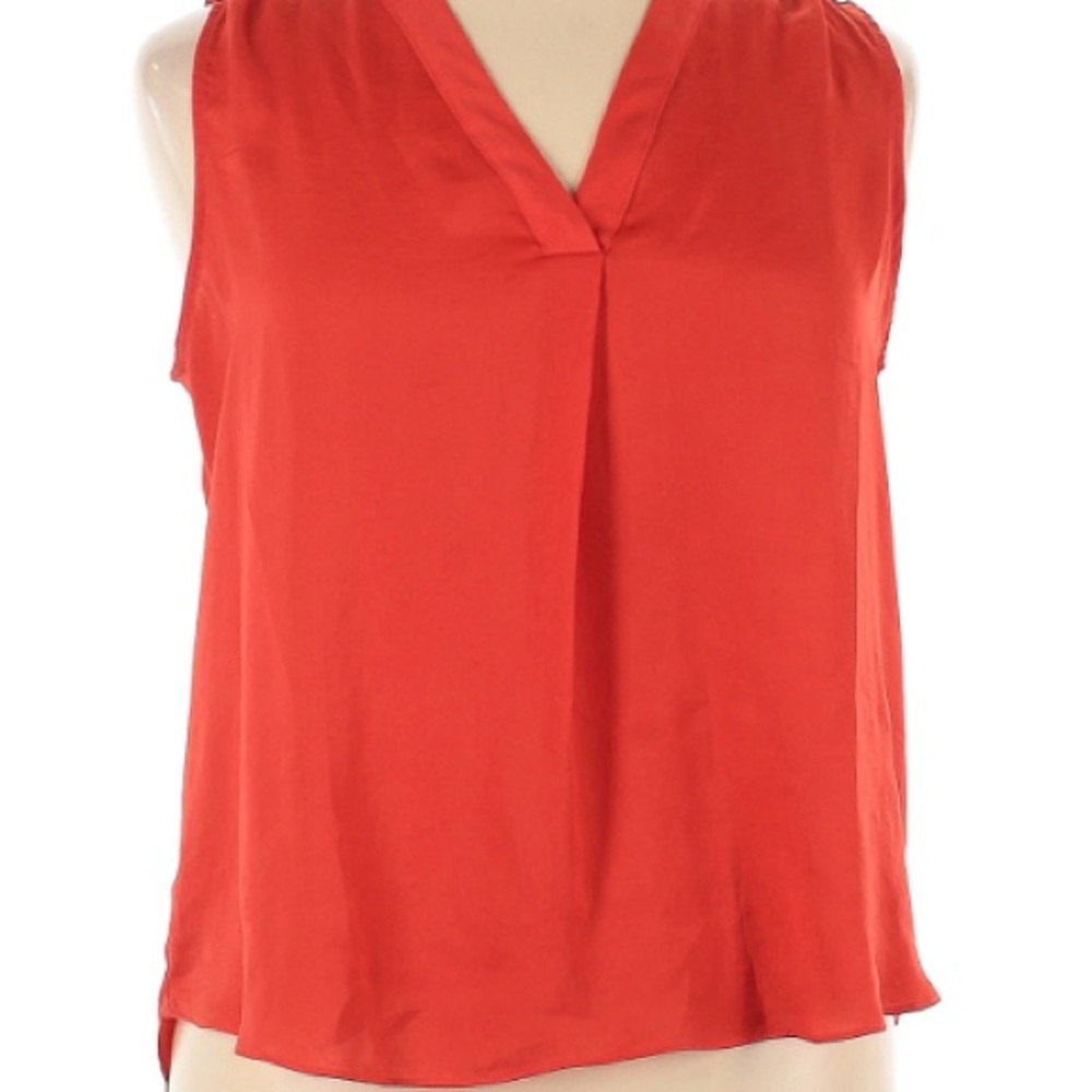 Women's Sleeveless Red Top